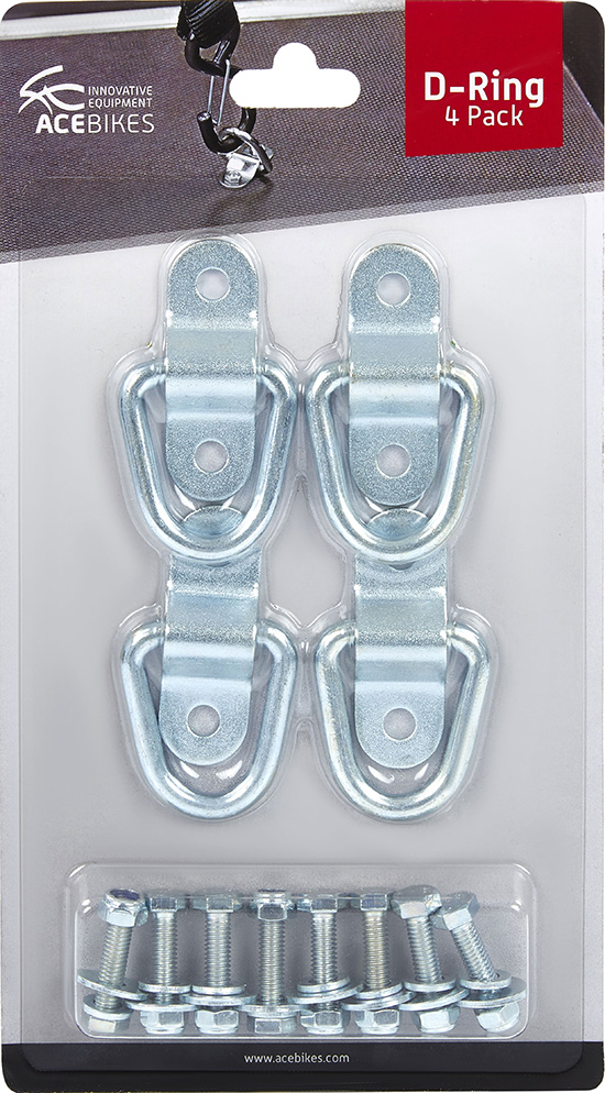 D-Ring 4 Pack - 4 anneaux d'accroche