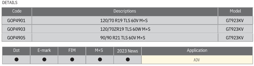 GOLDENTYRE GT923KV 90/90-R21