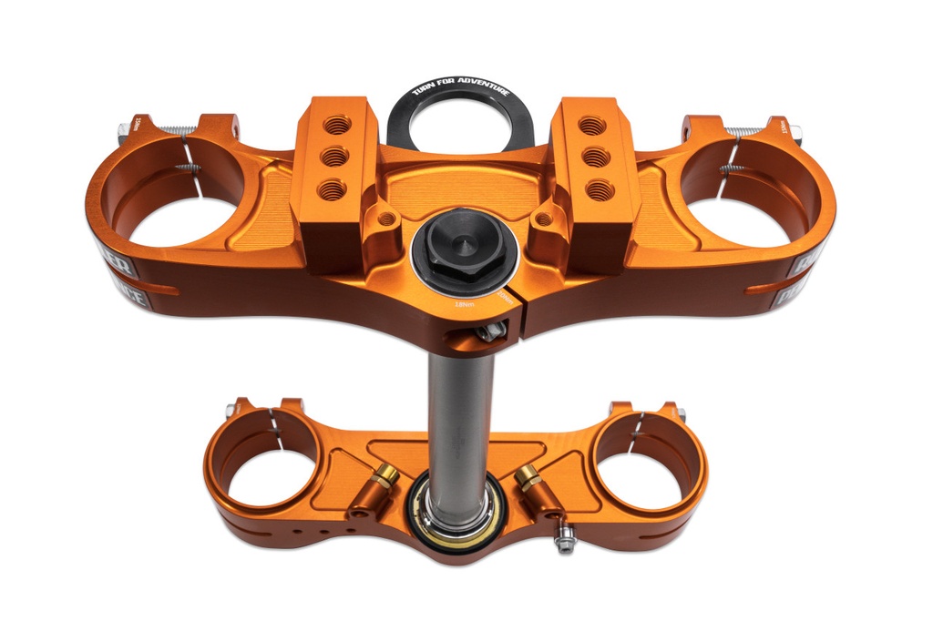ROTTWEILER PERFORMANCE - BILLET TRIPLE CLAMP prêt pour amortisseur SCOTT