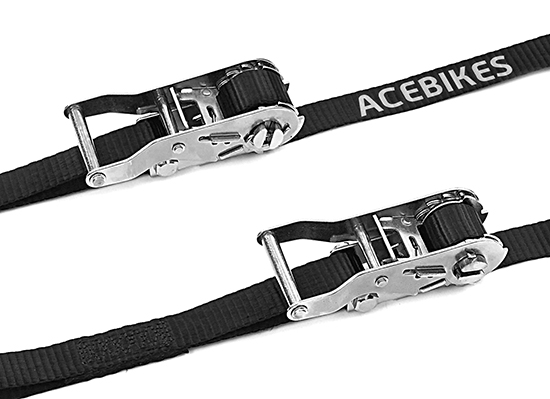 [ACE8065] ACEBIKES - Ratchet Kit Heavy Duty - Set de sangles renforcées