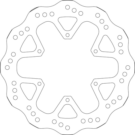 [6357] Disque de frein SBS 6357
