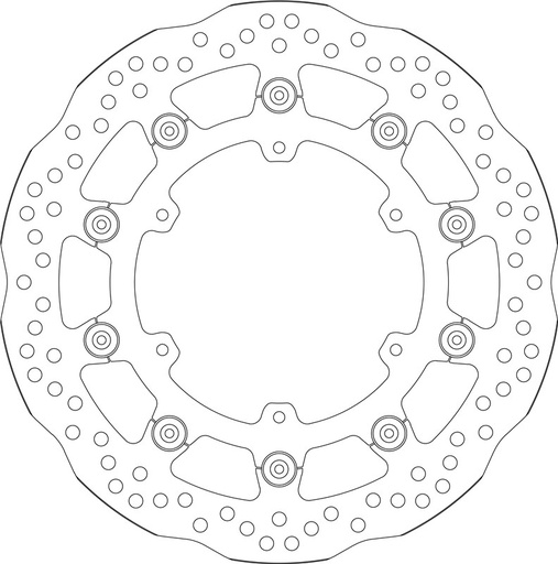 Disque de frein SBS 6349A